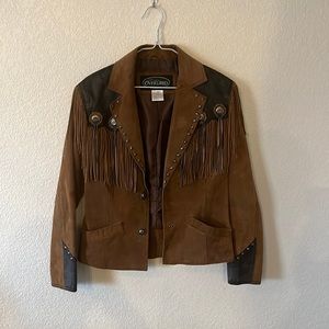 Overland leather jacket.